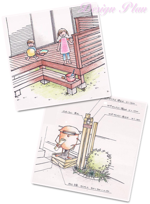 リーベワークス デザインプラン イラスト
