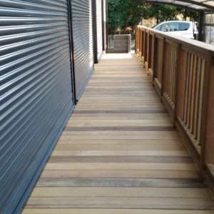 イタウバの床板
